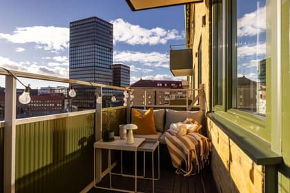 Balkong eller utsiktsbild