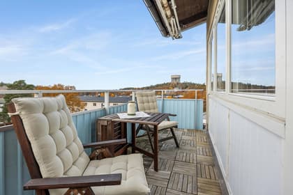 Balkong eller utsiktsbild