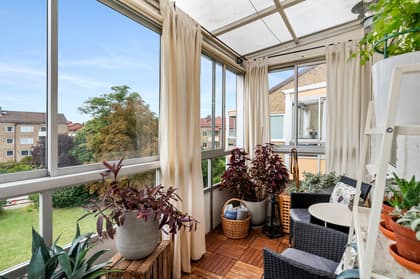 Balkong eller utsiktsbild