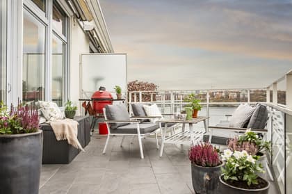 Balkong eller utsiktsbild