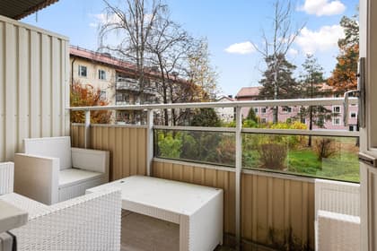 Balkong eller utsiktsbild