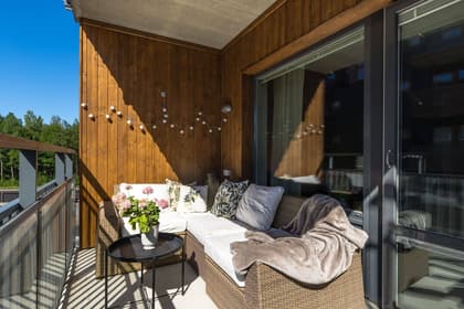 Balkong eller utsiktsbild