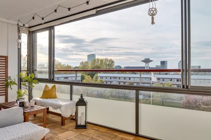 Balkong eller utsiktsbild