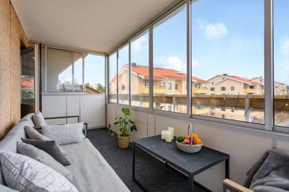 Balkong eller utsiktsbild