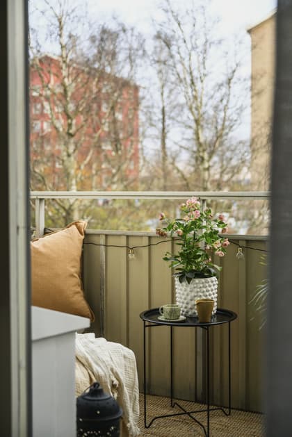 Balkong eller utsiktsbild