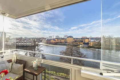 Balkong eller utsiktsbild