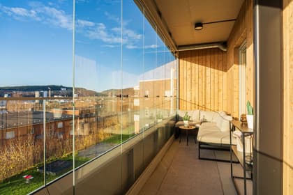 Balkong eller utsiktsbild