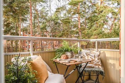 Balkong eller utsiktsbild