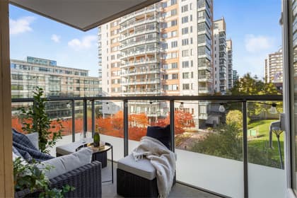 Balkong eller utsiktsbild