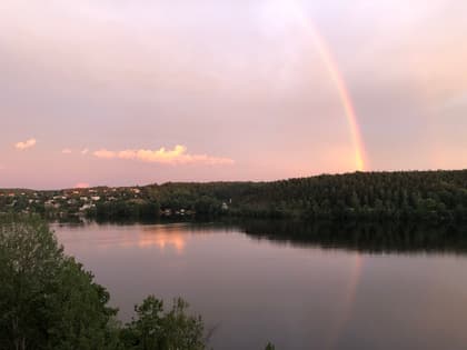 Balkong eller utsiktsbild