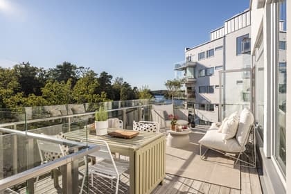 Balkong eller utsiktsbild