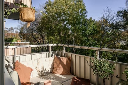 Balkong eller utsiktsbild