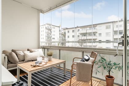 Balkong eller utsiktsbild