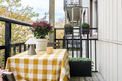 Balkong eller utsiktsbild