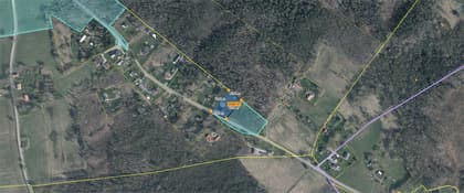 Illustrerad karta över fastigheten eller området