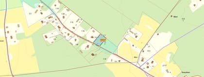 Illustrerad karta över fastigheten eller området