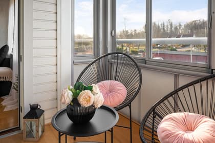 Balkong eller utsiktsbild