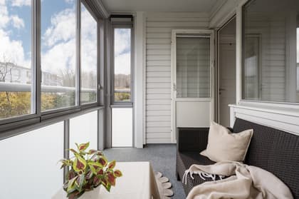 Balkong eller utsiktsbild