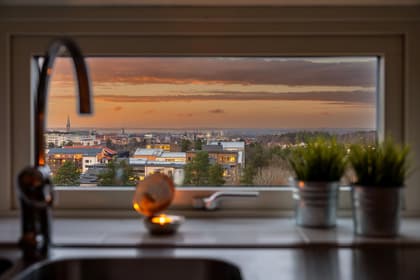 Balkong eller utsiktsbild