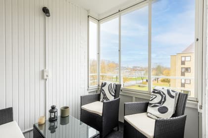 Balkong eller utsiktsbild