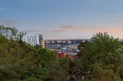 Balkong eller utsiktsbild