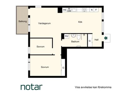 Kolonnvägen 10, Haga Norra