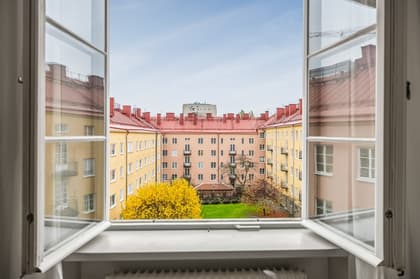 Balkong eller utsiktsbild