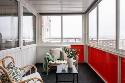 Balkong eller utsiktsbild