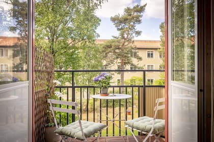 Balkong eller utsiktsbild