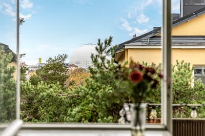 Balkong eller utsiktsbild