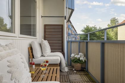 Balkong eller utsiktsbild