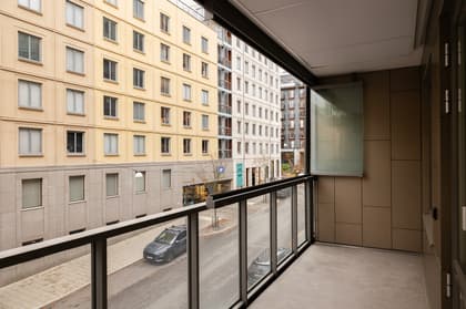 Balkong eller utsiktsbild