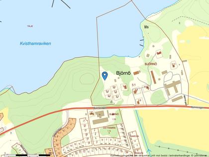 Illustrerad karta över fastigheten eller området