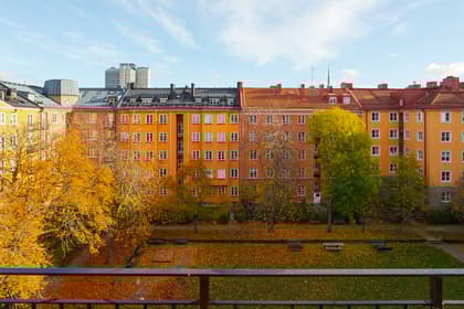 Balkong eller utsiktsbild