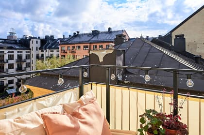 Balkong eller utsiktsbild