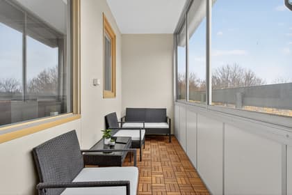 Balkong eller utsiktsbild