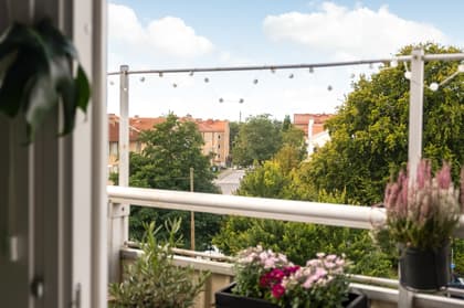 Balkong eller utsiktsbild