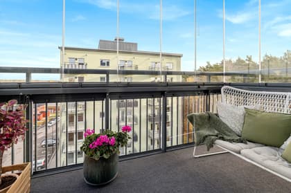 Balkong eller utsiktsbild