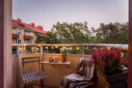 Balkong eller utsiktsbild