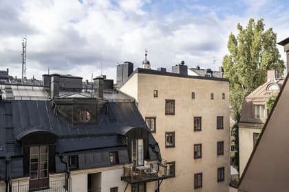 Balkong eller utsiktsbild