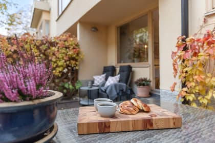 Balkong eller utsiktsbild