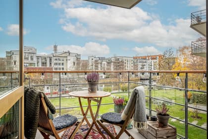 Balkong eller utsiktsbild