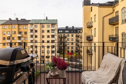 Balkong eller utsiktsbild