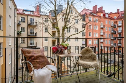 Balkong eller utsiktsbild