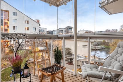 Balkong eller utsiktsbild