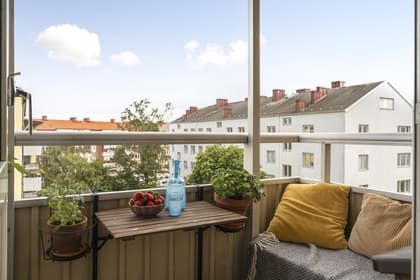 Balkong eller utsiktsbild