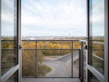 Balkong eller utsiktsbild