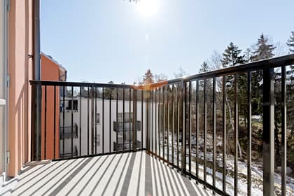 Balkong eller utsiktsbild