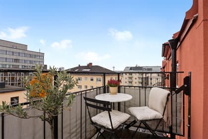 Balkong eller utsiktsbild