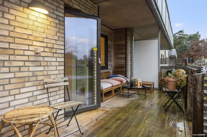 Balkong eller utsiktsbild